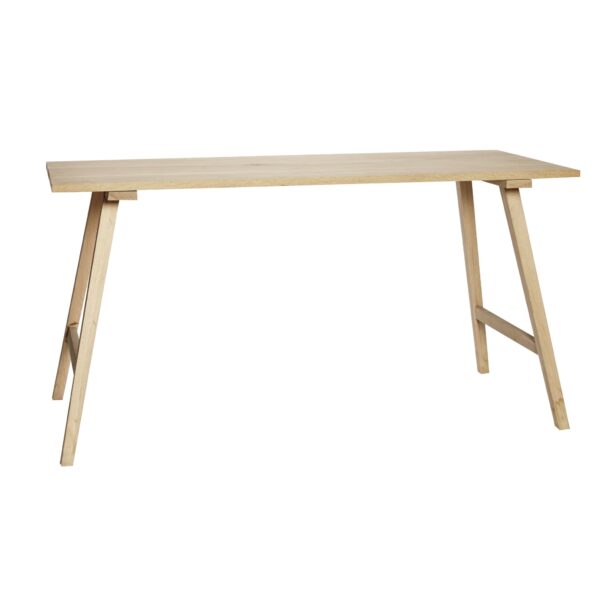 Eettafel blank eiken